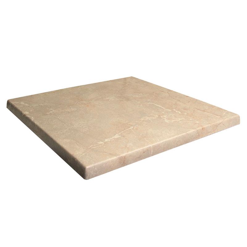 Plateau de table Werzalit 60x60 - MARMOR BEIGE_1