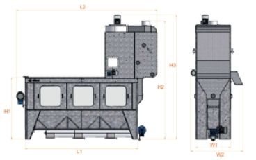 Pré-nettoyeurs rotatifs ELICA - nettoyage avant stockage et traitement des semences_1