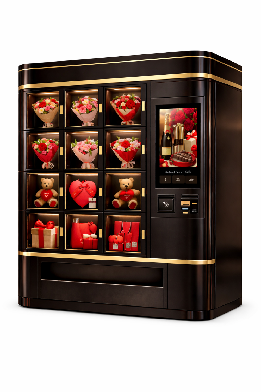 Smart Flowers & Gift Station - Point de vente automatisé pour fleurs fraîches et cadeaux_1