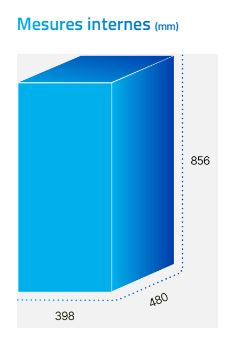Casiers intelligents pour agences de transport - gestion de colis grand volume - réf Porte H90_2