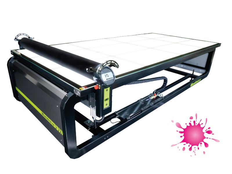 Table de contrecollage motorisée CNC ou manuelle - Lamidesk SuperSpeed CNC avec contrôle au pied et multiples formats_1