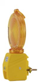 Lampe de chantier monopile double face - Lentilles diamètre 180 mm - Technologie LED - Fixation anti-vol_1