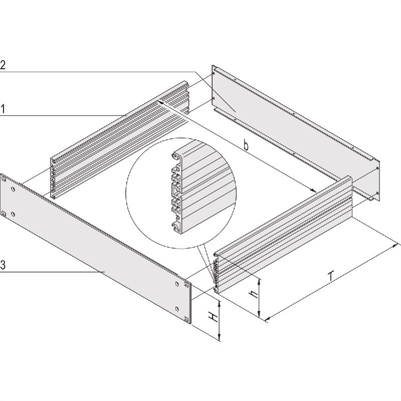 Kit de base pour châssis MultipacPRO 19