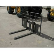 Kit fourche réglable en acier - Fravizel, pour transport de palettes et matériel_1