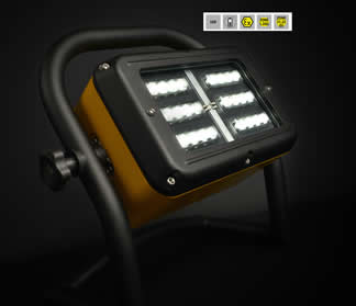 Projecteur ATEX autonome - LED portable, 12 heures d'autonomie, 2000 lumens, zones 1, 2, 21 et 22_1