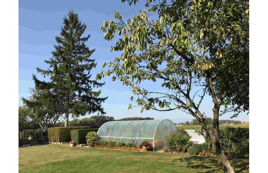 Serre tunnel pour les maraîchers et horticulteurs à installer - tous types de sols - MINI_1