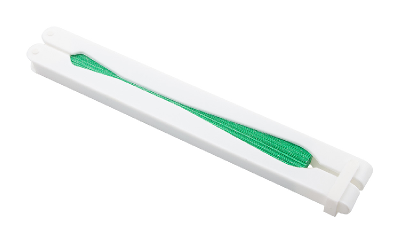 Éventail en plastique - couleur verte - poids léger 13g_1