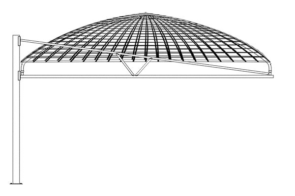 Abri pour station de lavage cover - abri design - longueur 6 à 10 m - hauteur 2.30 à 3.30 m_1