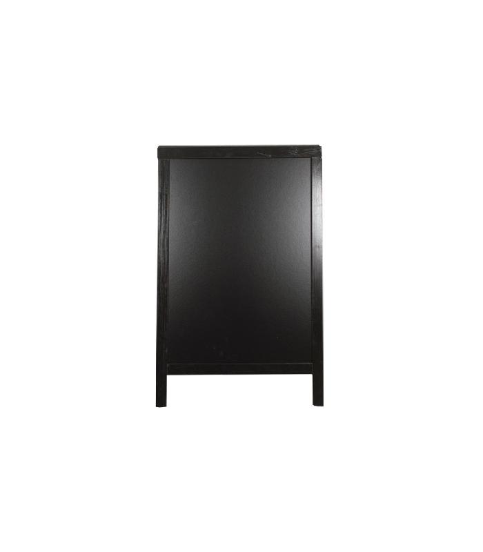 Chevalet stop trottoir - Cadre bois 85 x 55 cm - Référence : PFN49N_1
