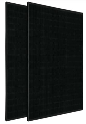 Panneau solaire demi-cellule full black 395W JA Solar - monocristallin, esthétique noire, garantie 25 ans_1