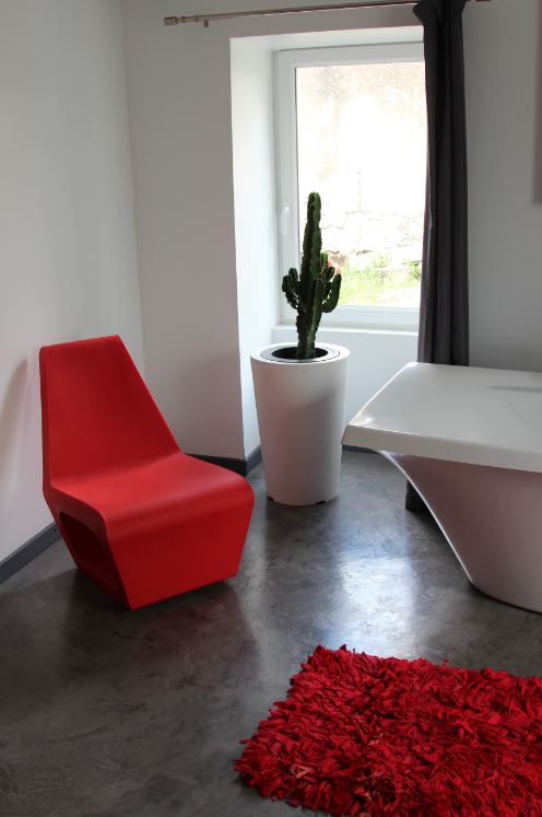 Pot de fleur Colors® - Modèle Up - Ultra-léger, résistant aux UV et températures extrêmes - Réserve d'eau intégrée - Réf. GC200_1