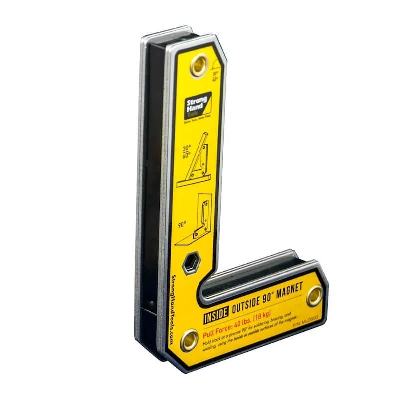 Aimant d'angle interne/externe 90°, 30°/60° - Force 18kg_1