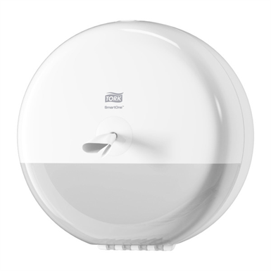 Distributeur papier toilette devidage central smartone tork systeme t8_1