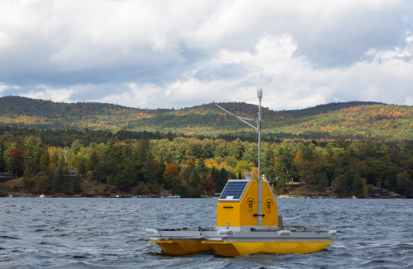 Flotteur instrumenté pour surveillance en continu des eaux de surface_1
