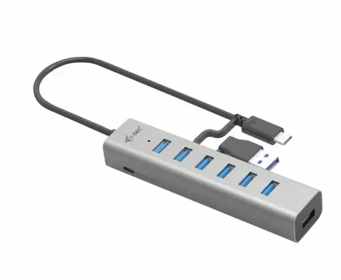 I-tec USB-C/USB-A Charging Metal HUB 7 Port_1