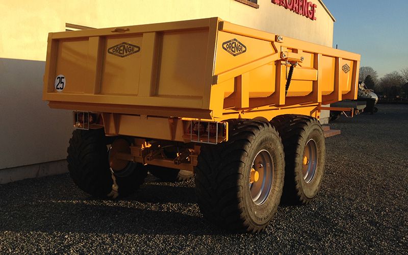 Équipement agricole robuste avec charge utile de 12 à 21 tonnes