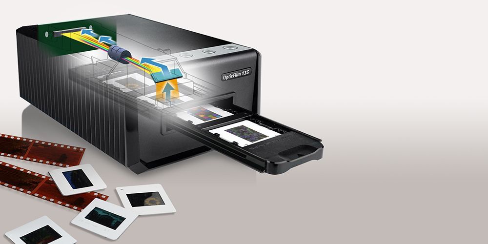 Opticfilm 135 - scanner photo Plustek - résolution optique 3600 dpi - capteur CCD et compatibilité Windows/Mac_2