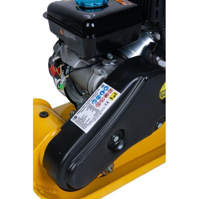 Plaque vibrante TOR avec moteur essence LONCIN 200F - 6,5 CV, roues et patin inclus_1