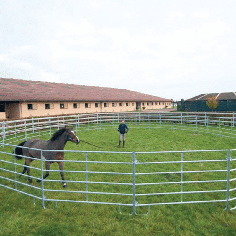 Rond de Longe Galvanisé - Solide, Modulable et Déplaçable - RDLONGE_1