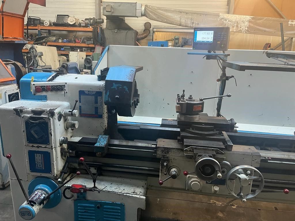 Tour conventionnel CAZENEUVE HB 725 x 1500 - réf 3633 - Distance entre pointes 1500 mm - Diamètre 725 mm au-dessus du banc_1