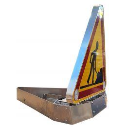 Triflash à LED 700mm à relevage électrique - robuste en aluminium - fabrication française - 254483_1