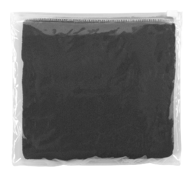 Serviette microfibre - 345 g/m² - Couleur noire - 45 g_1