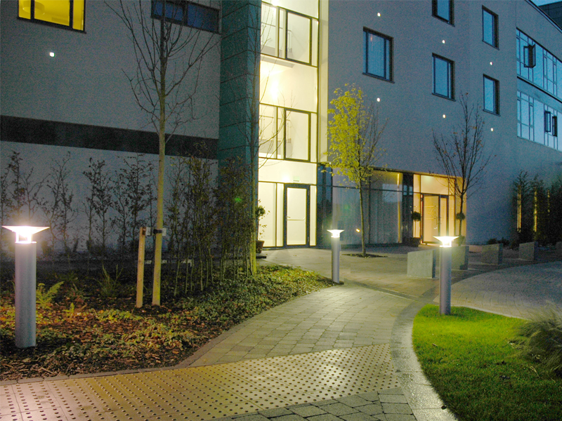 Borne lumineuse d'éclairage public - HID 35-70W - Aluminium - Hauteur 1,05 à 2m_2