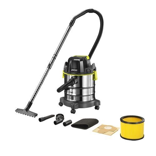 Aspirateur à eau et poussière 18V One+™ Ryobi - 82 Air Watts - Cuve inox 18L - Fonction souffleur_1