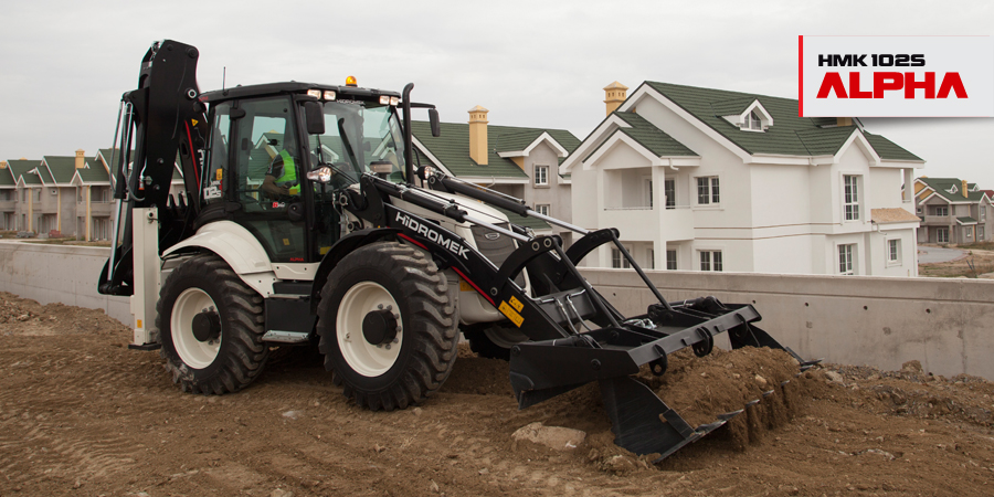 Tractopelle 9.7t - Hidromek HMK 102S Alpha avec moteur Perkins 1104D-44TA_1
