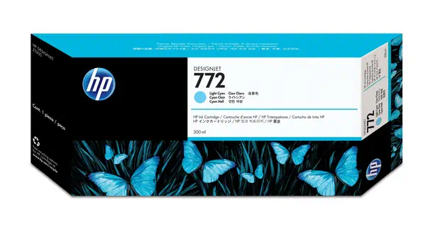 HP 772 cartouche d'encre DesignJet cyan clair, 300 ml_1