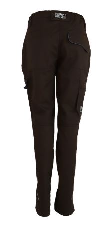 Pantalon Stretch pour femme - 63% polyester, 34% coton, 3% élasthanne - 245g/m² (Anthracite/Bleu) - PCPF10-36 - PUMA_1