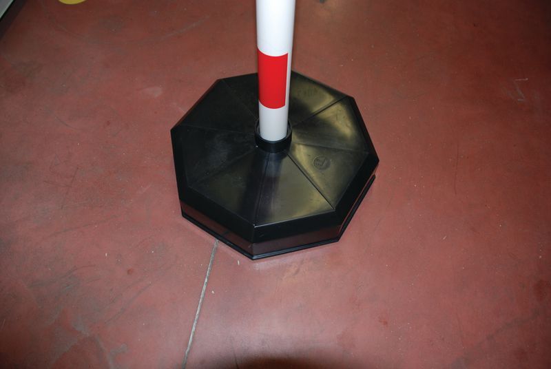 Ptlest - barrière à chaîne pvc à lester ou lesté - signals - h 900 x ø 50 mm_1