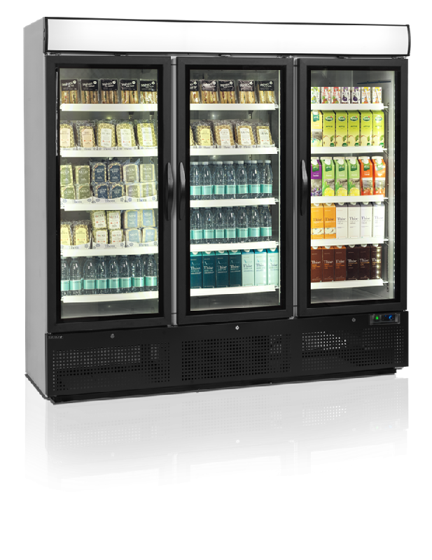 Réfrigérateur vitré NC7500G - 3 portes TEFCOLD_1