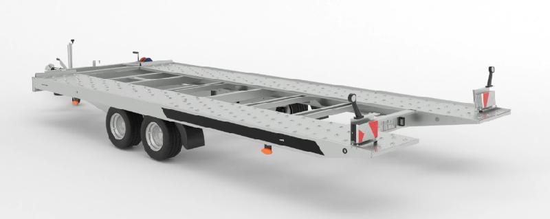 Remorque porte voiture-plateau - 4,80 x 2,06 m - 3000 kg - MARTZ GTKIPPBAR 480_1