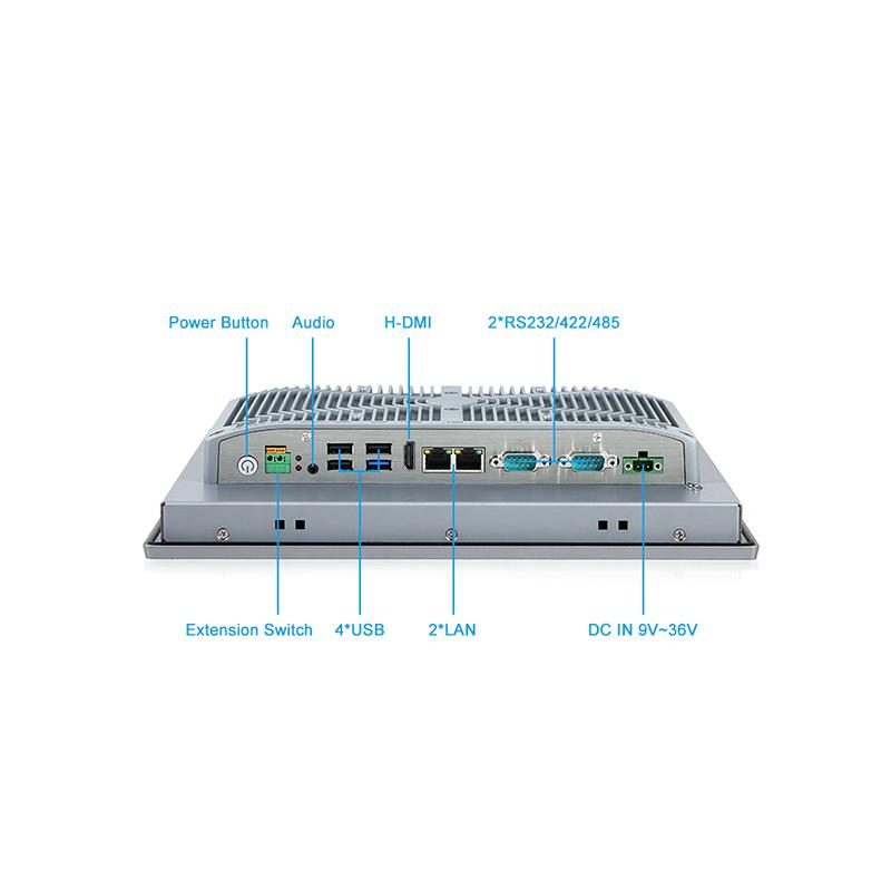 Panel PC industriel fanless 12.1