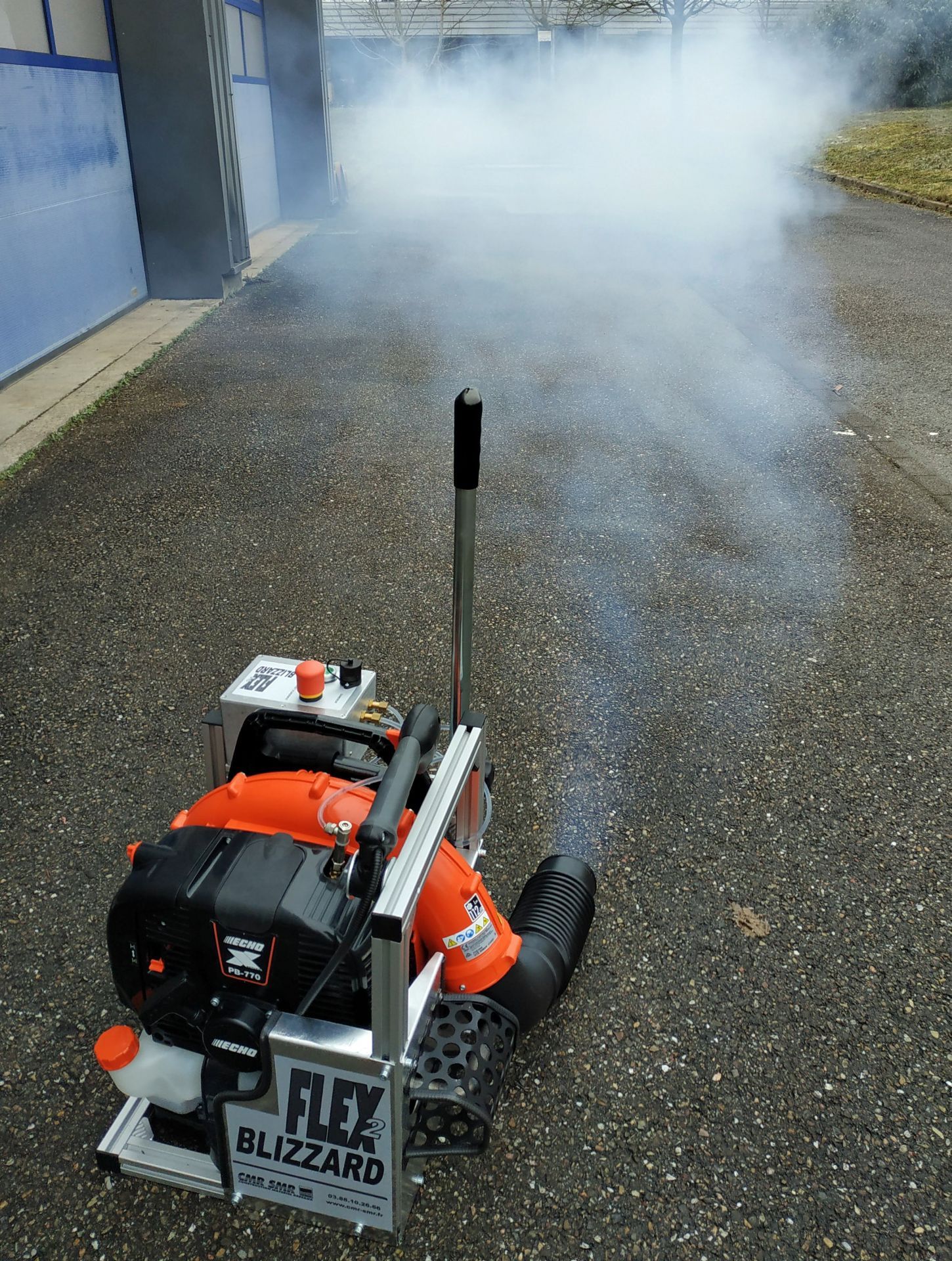 Appareil de tests a la fumée blizzard flex 2 thermique_1