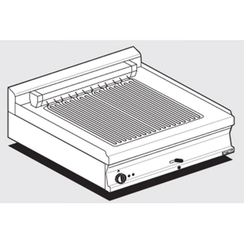 Grill inox contact direct sur résistance - L 800 mm - CWKT-68ET  | MagicLotus 600_1