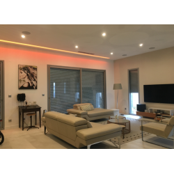 Profilé en aluminium de haute qualité à encastrer pour ruban LED - hauteur 15 mm, longueur 2 m, largeur 23.2 mm_1