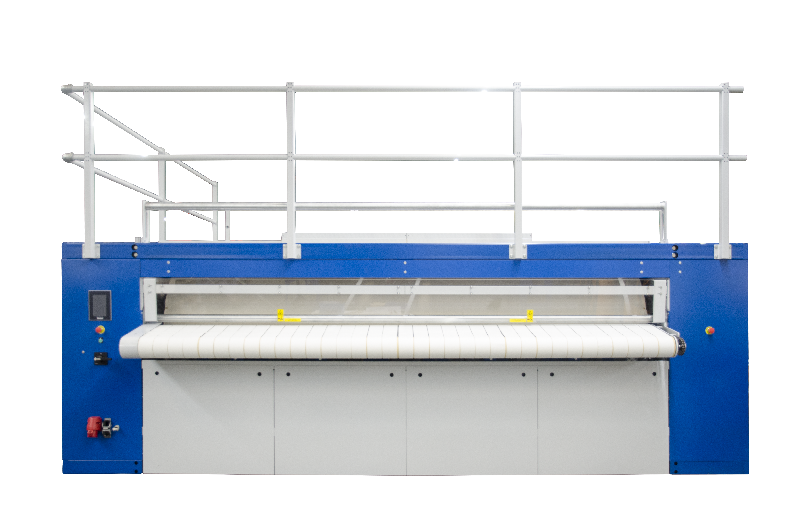 Repasseuse industrielle Ironmax - Chauffage gaz - Grande capacité - Flexibilité et efficacité accrues_1