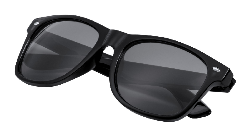 Lunettes de soleil en RPET - Protection UV 400 - Couleur noir - 25g_1