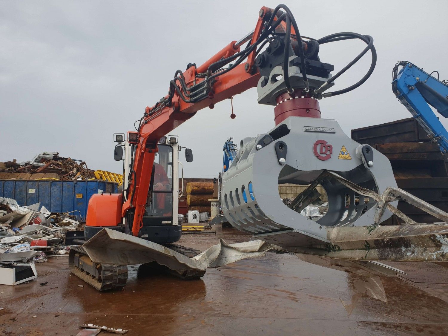 DRG-1-DN Pince de Tri - Mini Grappins de Démolition 115 kg - Innovation Robuste_1