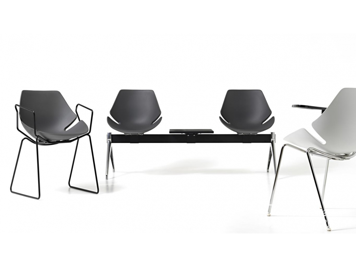 Siège sur poutre design EON - système d'assise polyvalent et ergonomique - esthétique raffinée_1