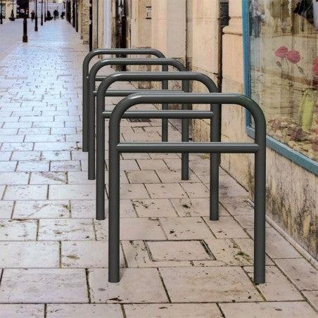 Arceau à vélo avec traverse à sceller_1