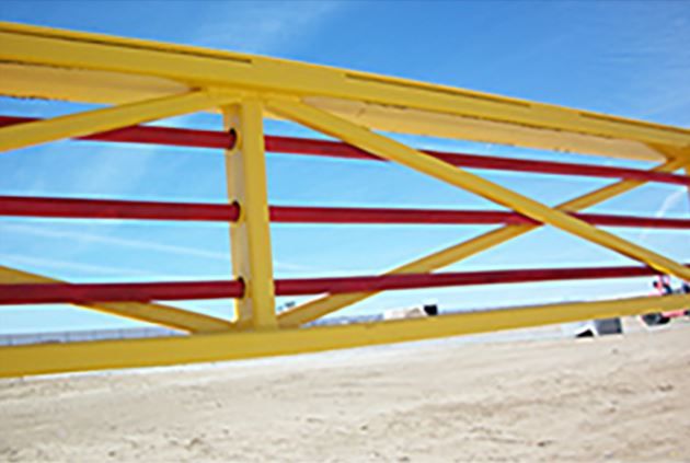 Barrière à levage vertical anti-voiture bélier 15 m - Testée et certifiée M50 P2 - Série Gibraltar G-3000_1