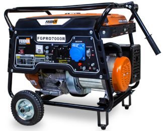 Groupe électrogène FGPRO7000R-A - Feider - 6500 W max - moteur 4 temps - grande autonomie 8h_1