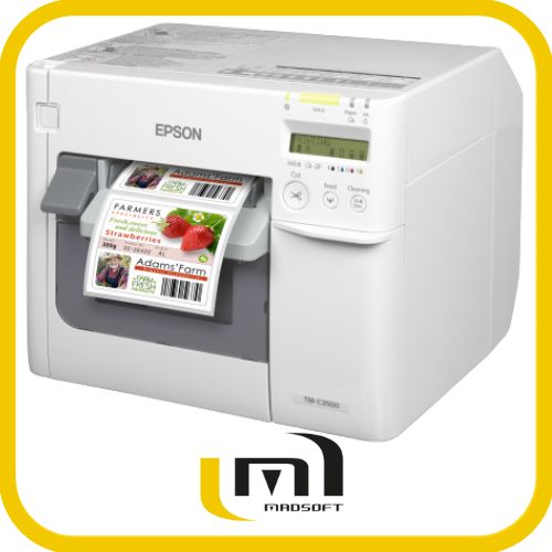 Imprimante d'étiquettes couleur Epson TM-C3500 - impression rapide et durable avec technologies avancées_1