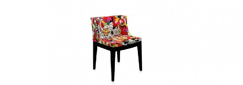 Fauteuil Mademoiselle de Kartell - design Philippe Starck - structure polycarbonate et assise tissu Missoni Home_1