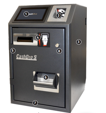 Monnayeur automatique à écran 7