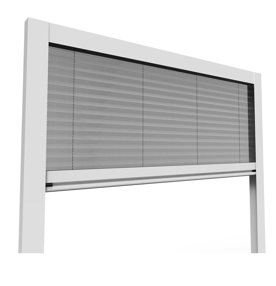 Moustiquaires - Mosquituria - plissée 22 mm pour portes et fenêtres - ajustable en hauteur et largeur_1