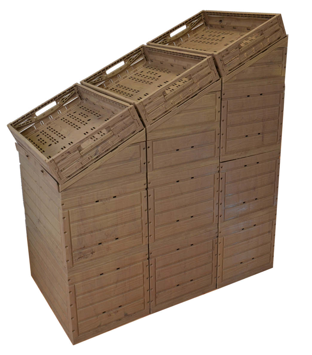 Présentoir mural ou en îlot pour fruits et légumes